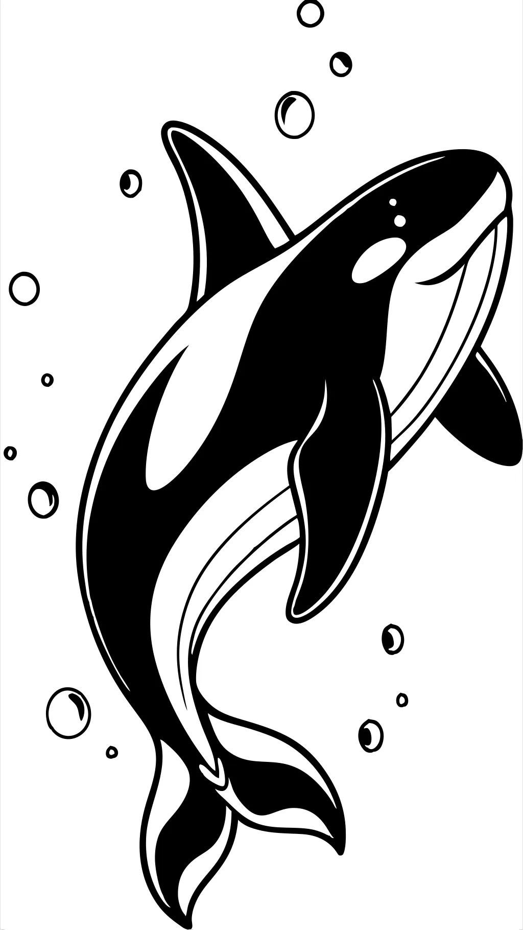 killer whale coloring pages